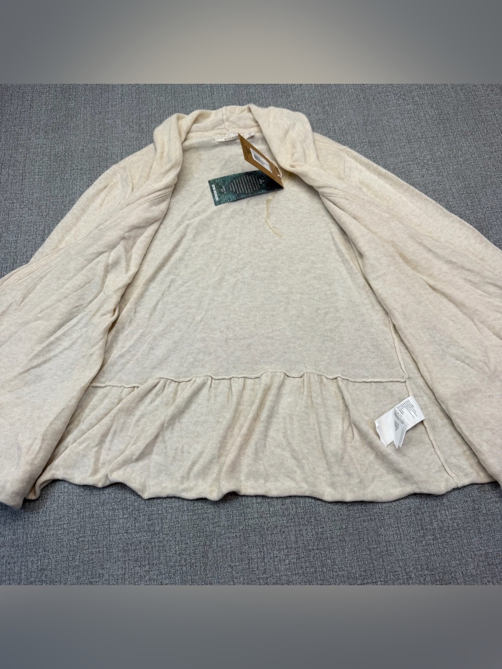 NWT prAna Georgia Wrap Organic Cotton Knit Cardigan Sweater - Picture 6 of 10